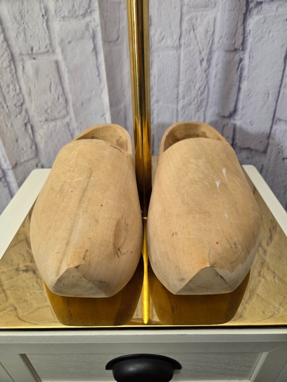 Handmade Wooden Slip On Clogs Made in Holland